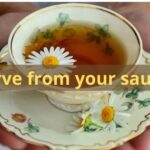 serve from your saucer