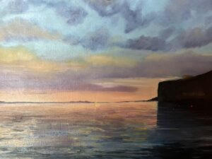 painting continues