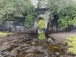 Old railway bridge Loch Creran