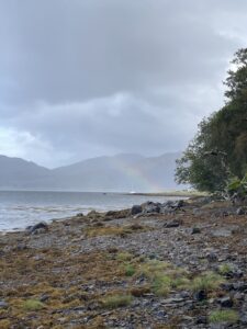 Rainbow at Loch Creran