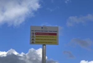 SSF sign at Loch Creran